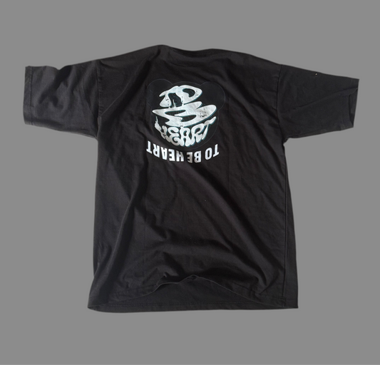 ToBHeart REVERSED BACKPRINT BLACK