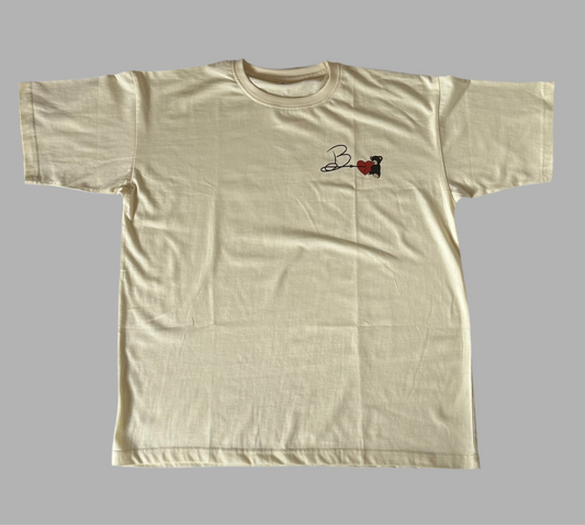 ToBHeart AROUND THE WORLD TEE BEIGE